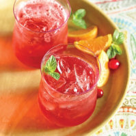 Fizzy Hibiscus Cooler