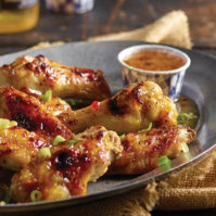 Pineapple Habanero Grilled Chicken Wings