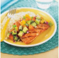 Grilled Salmon With Fruit Salsa