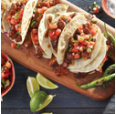 Pork Tenderloin Tacos with Watermelon Pico Recipe from H-E-B