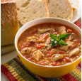 Tomato Basil Chicken And Rice Soup Recipe from H-E-B