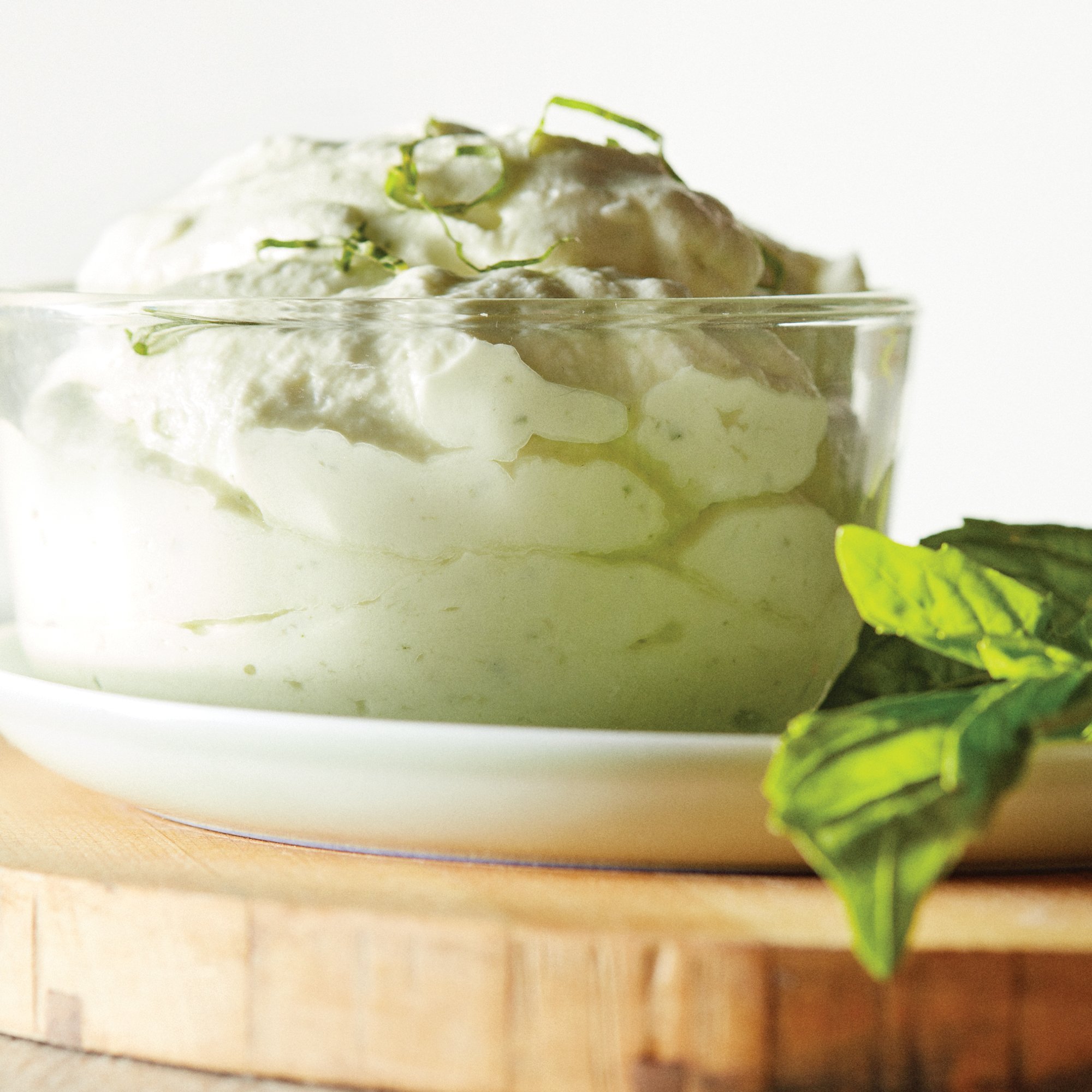 Basil Infused Whipped Cream Recipe from H-E-B