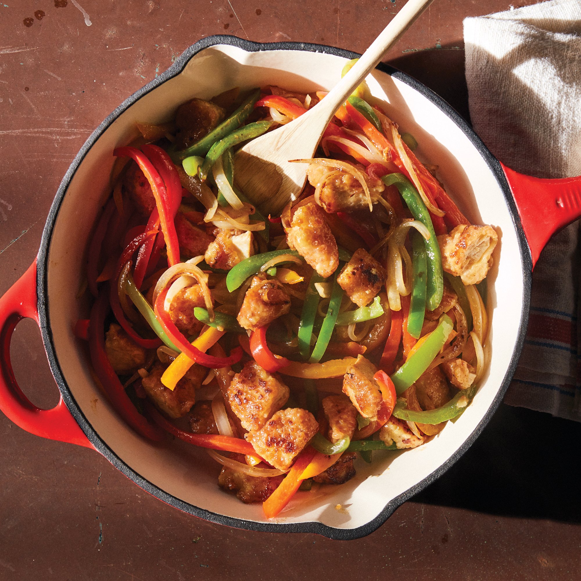 cajun chicken in a bolsa