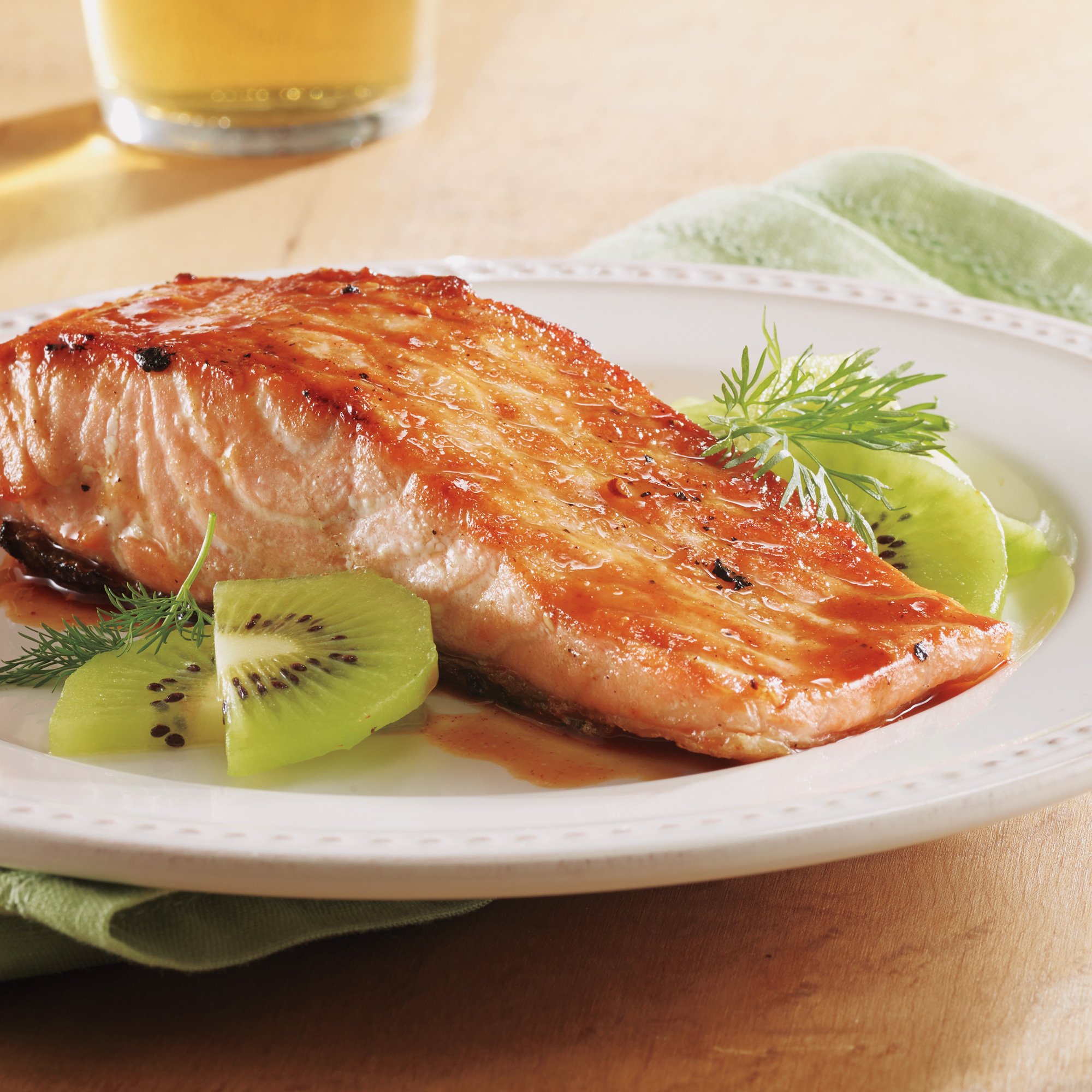 Captain's Barbecued Salmon Fillets Recipe from H-E-B