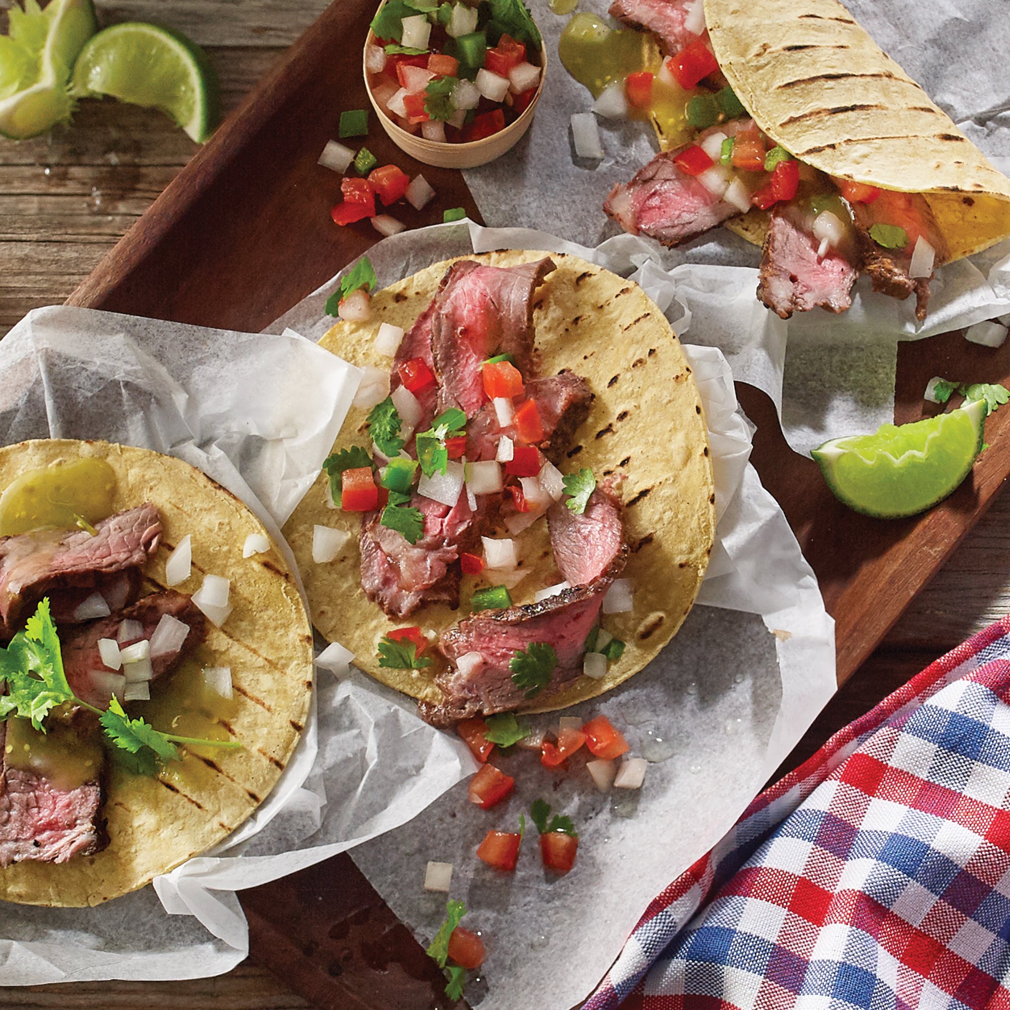 Carne Asada Street Tacos Recipe from H-E-B