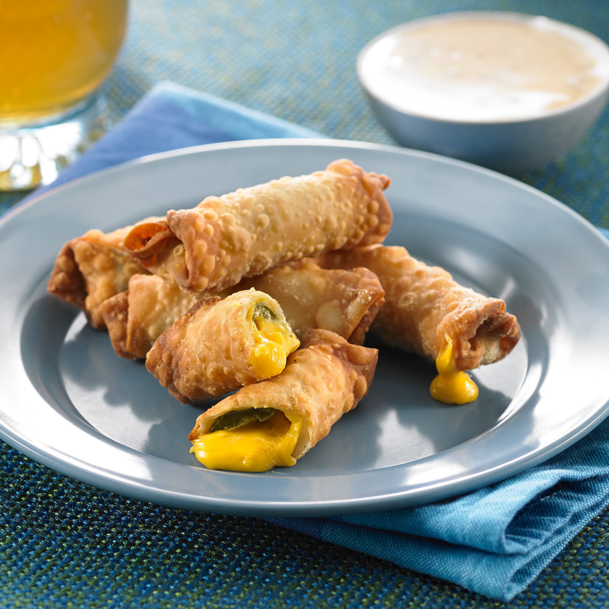 Cheese & Jalapeño Egg Rolls Recipe from H-E-B