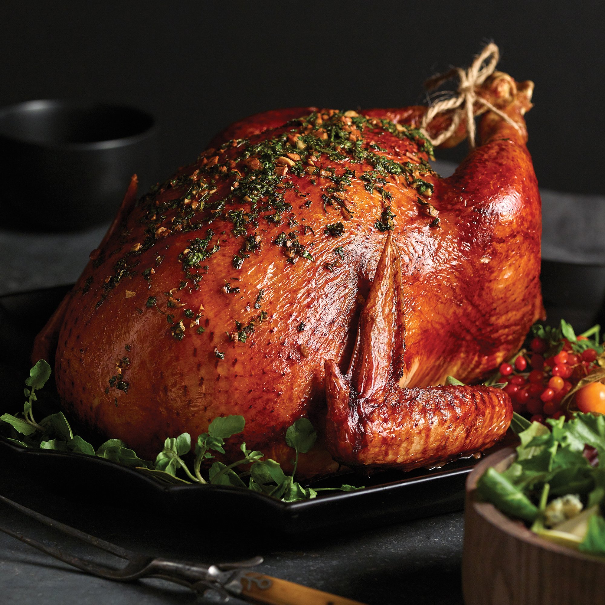 Cider Brined Roasted Turkey Recipe from H-E-B