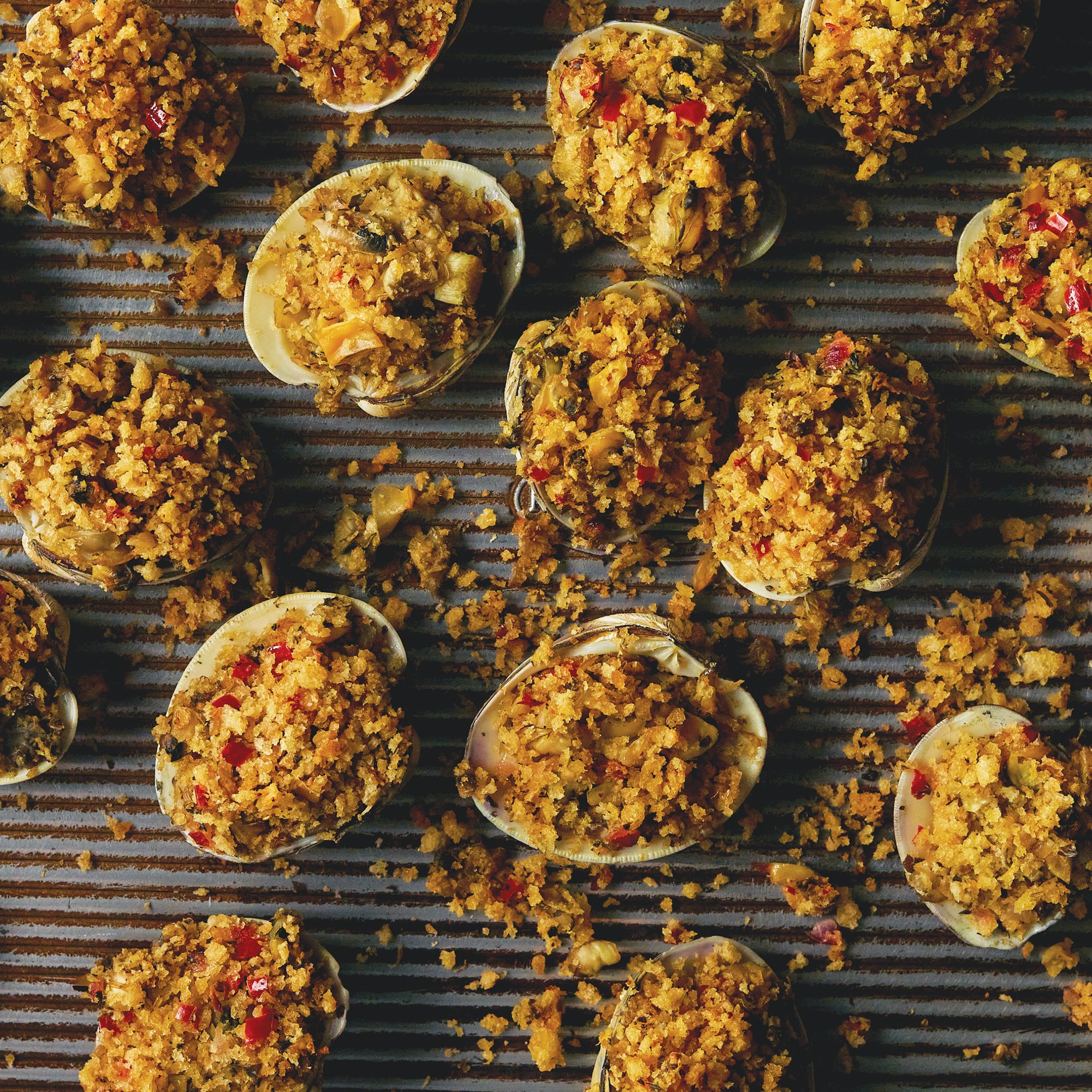 Baked Clams Recipe - Garlic-Stuffed Clams