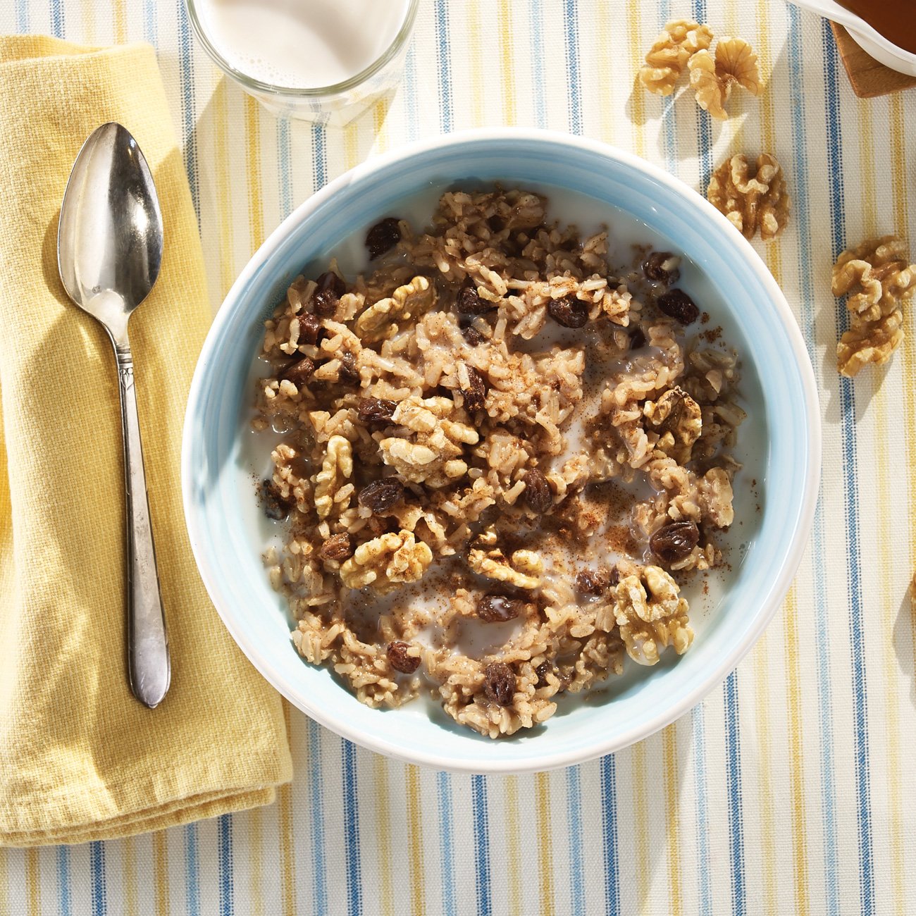 Good Morning Sunshine Rice & Raisin Pudding Recipe from H-E-B