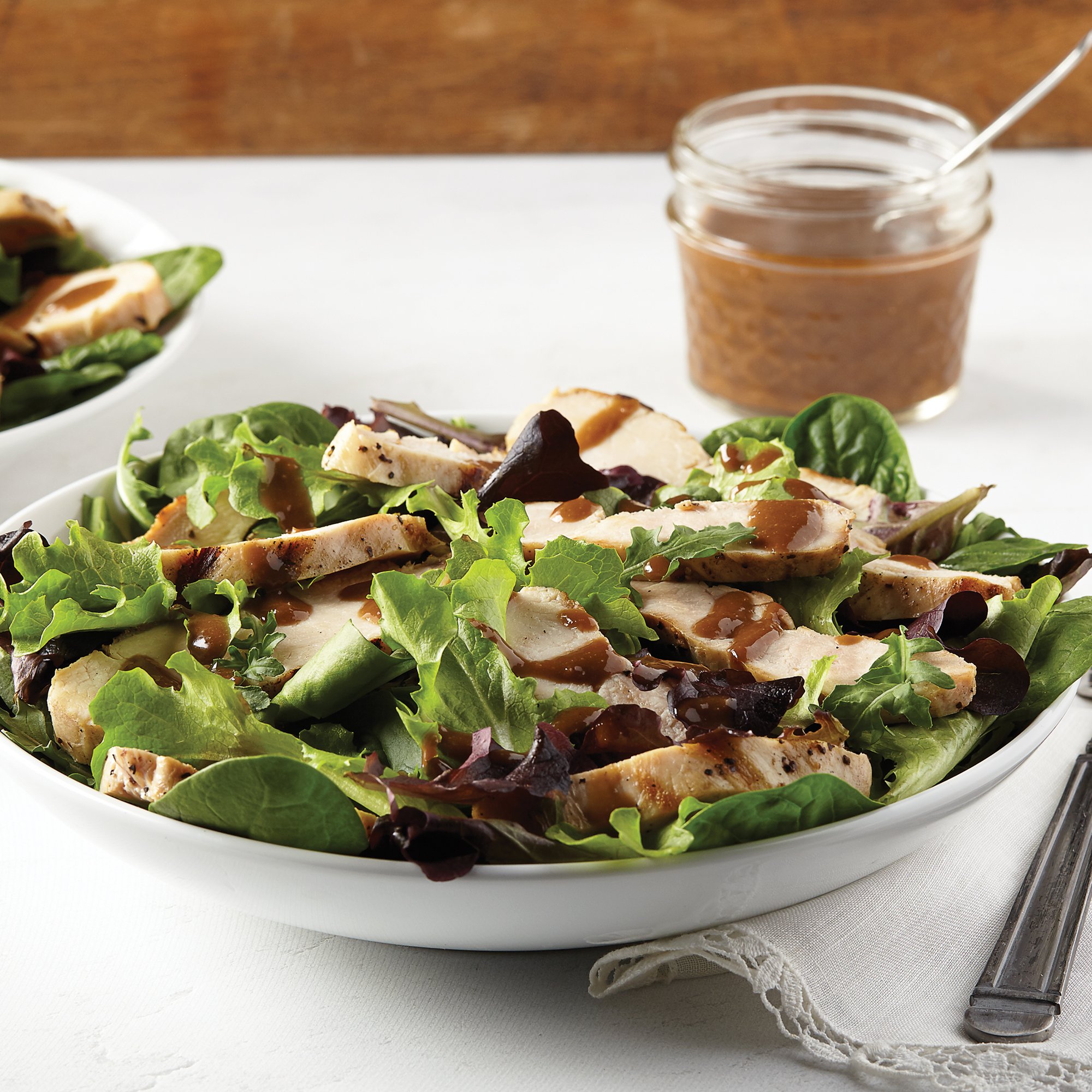 Grilled Chicken Salad with Balsamic Vinaigrette Recipe from H-E-B