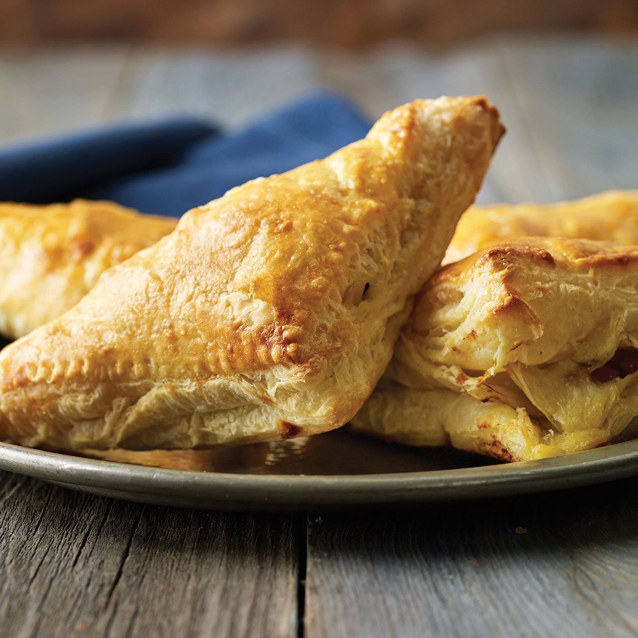 Ham, Cheese, and Jalapeño Turnovers Recipe from H-E-B