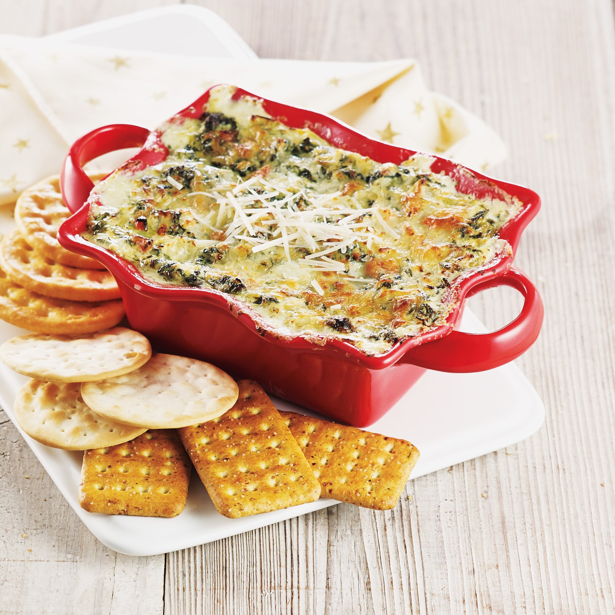 Holiday Artichoke Spinach Dip Recipe from H-E-B