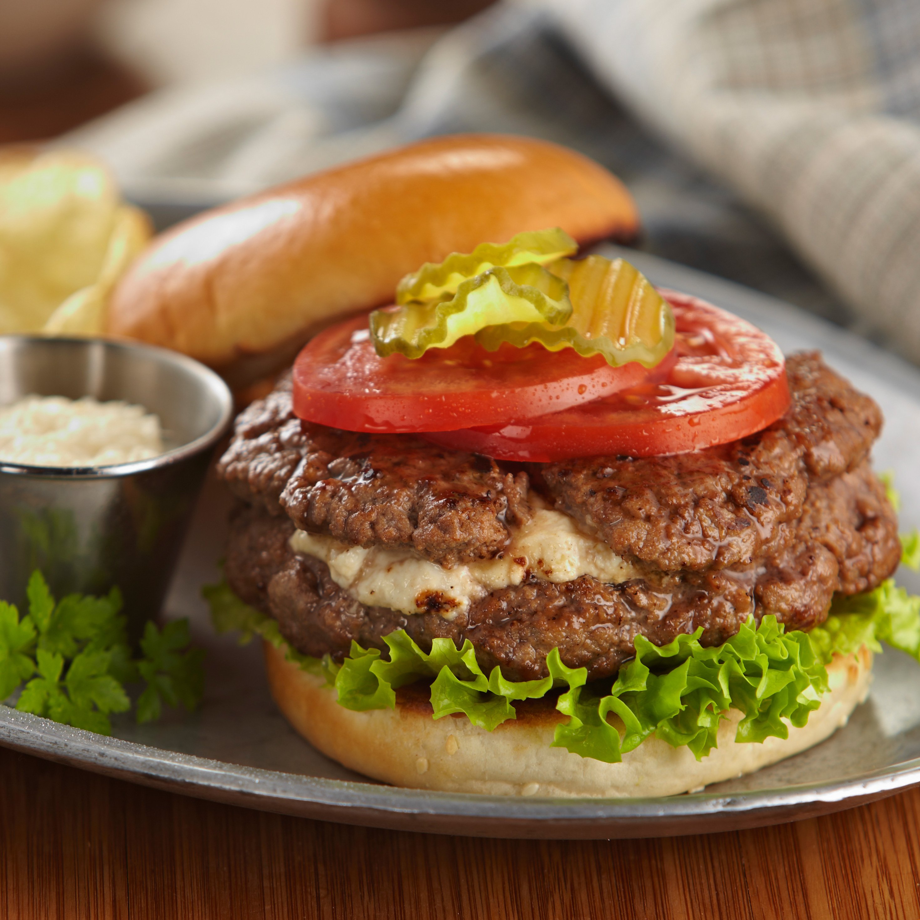 Horseradish Burgers Recipe from H-E-B