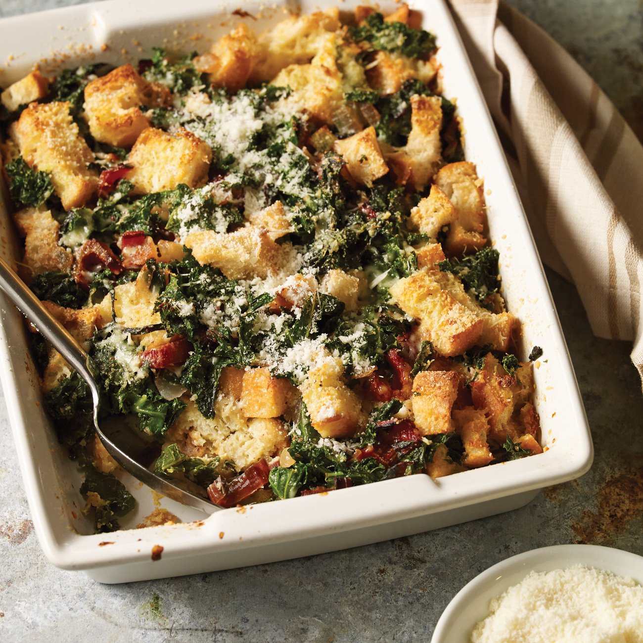 Kale & Chard Gratin Recipe from H-E-B