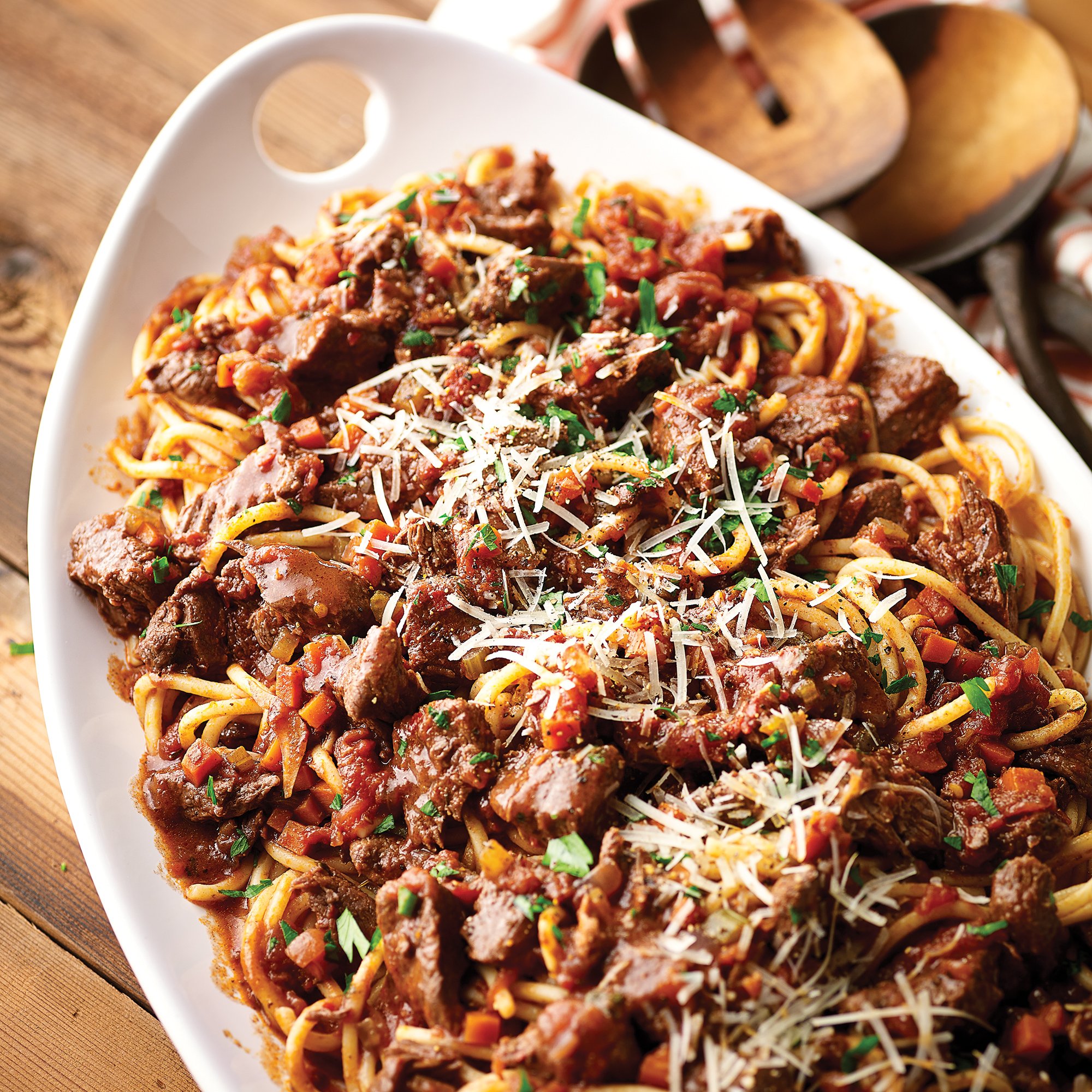 Lamb Ragu With Spaghetti Alla Chitarra Recipe From H E B