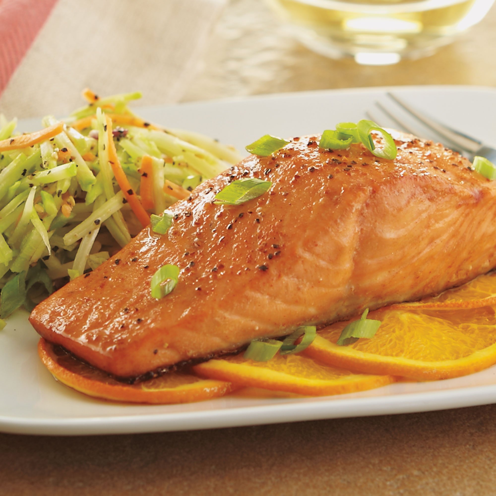 Orange Balsamic Salmon Recipe from H-E-B