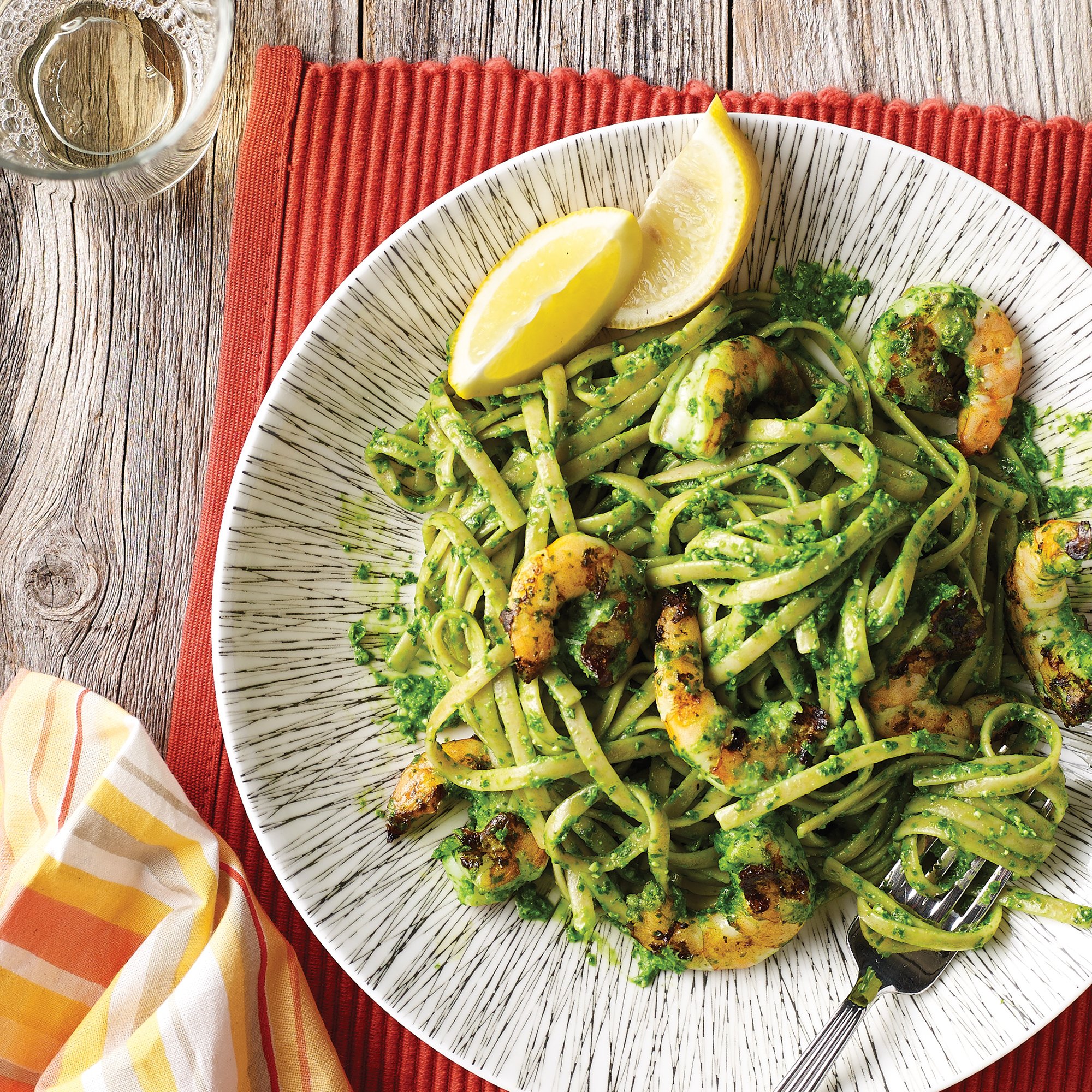 Parsley Pesto Shrimp Recipe from H-E-B