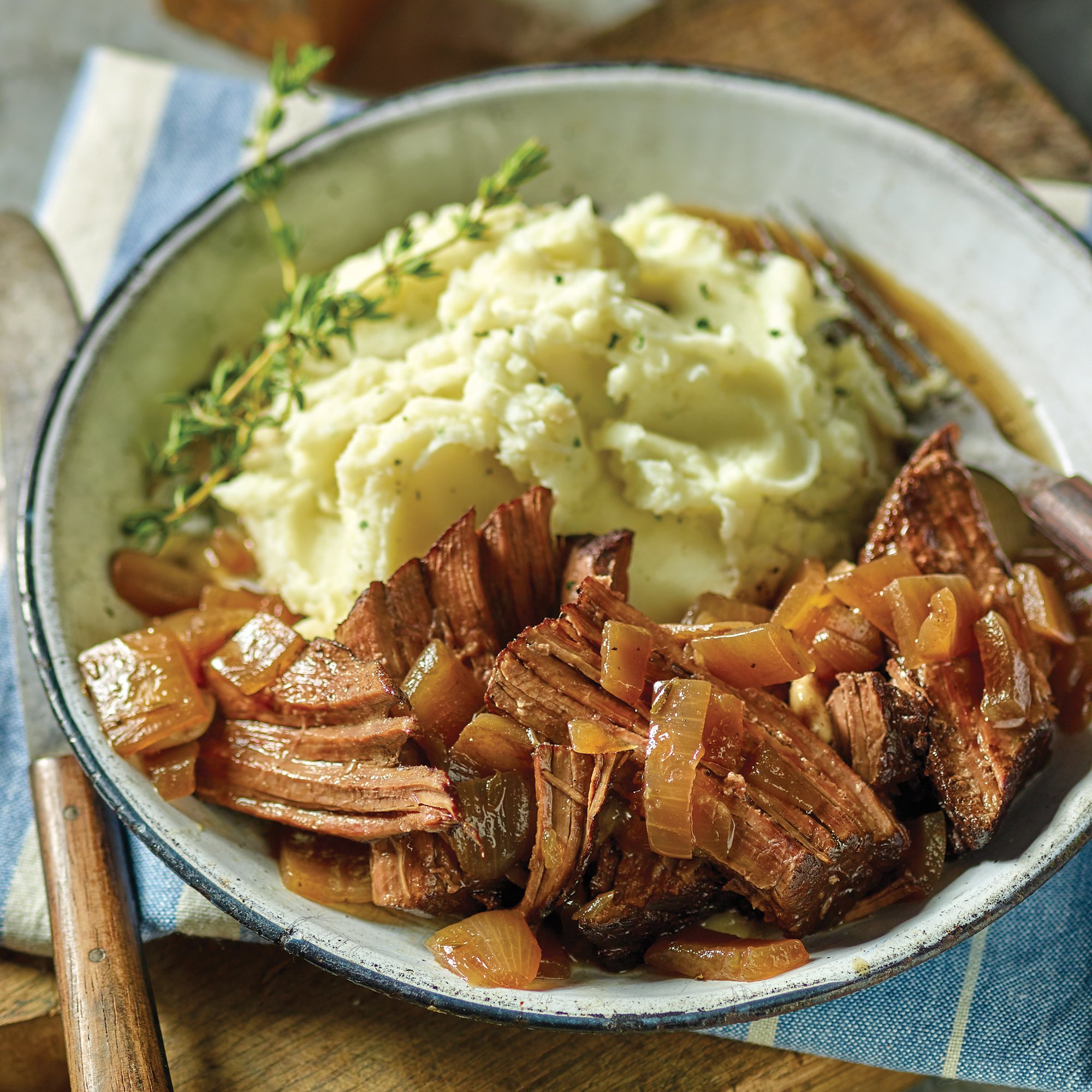 Red Wine and Thyme Pot Roast Recipe from H-E-B