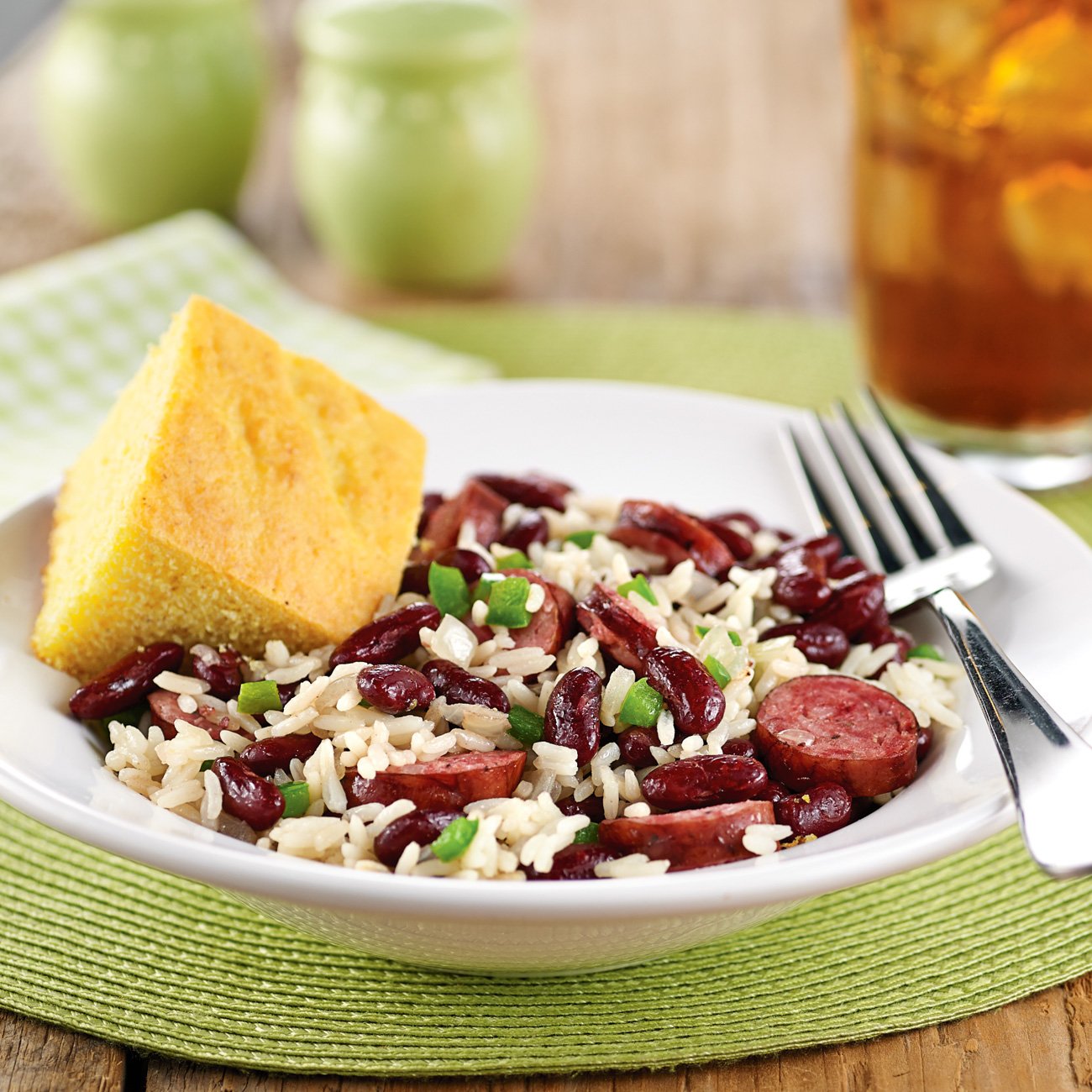 Big Easy Foods Red Beans & Rice with Sausage - Shop Entrees & Sides at H-E-B