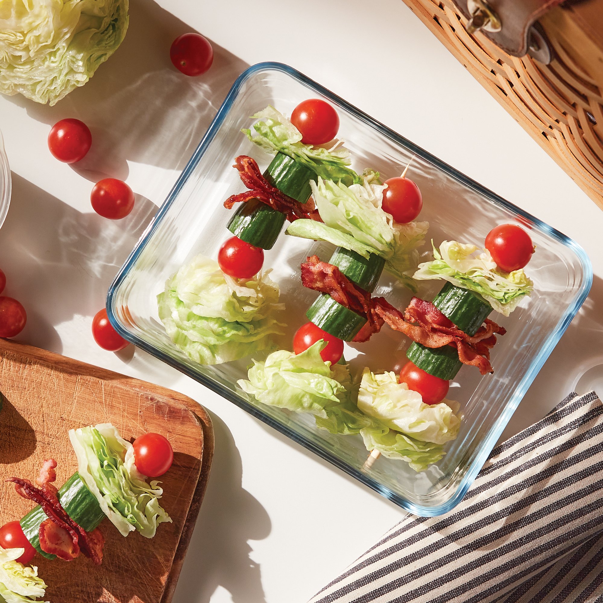 Wedge Salad Skewers - Recipes