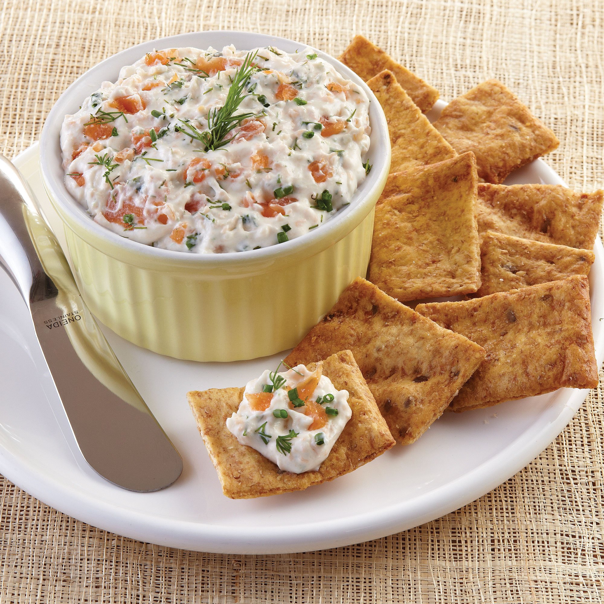 Herbed Cream Cheese & Smoked Salmon Recipe from H-E-B