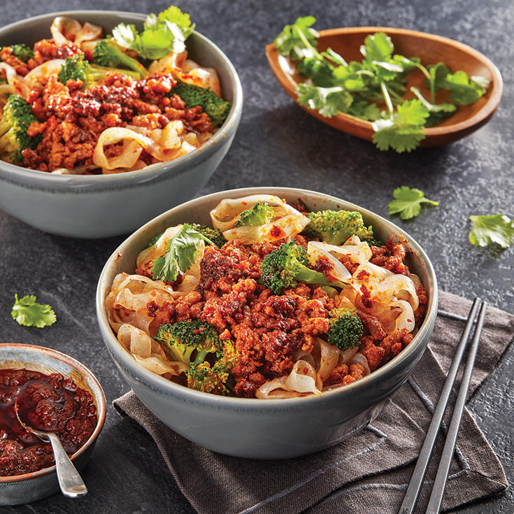 Dan dan konjac noodles