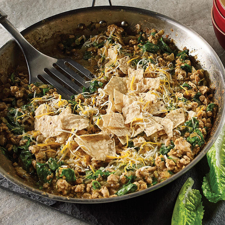 Turkey taco skillet