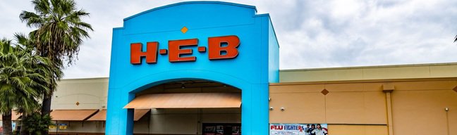 Store Image: 83 and N Texas H‑E‑B